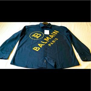 Balmain XL Shirt Blue